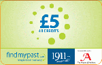 Findmypast.co.uk / 1911 Census Voucher - (PACK OF 2) 80 Credits