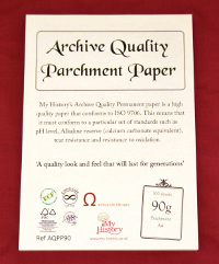 A4 Archival Quality Parchment Paper (PARP)
