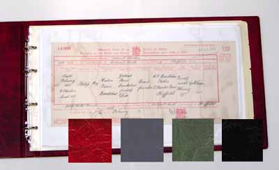 De-luxe Certificate Binder Package