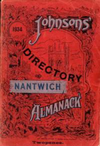 Johnson's Almanack & Directory of Nantwich, 1934