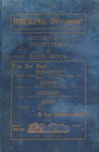 Liddicoat's Cornwall Directory Blue Book, 1931