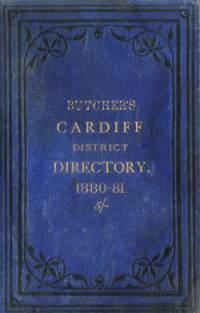 Butchers Cardiff District Directory 1880-81