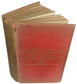 Jakeman & Carver's Directory of Herefordshire 1914