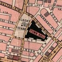 Bartholomew's Map of Manchester& Salford Circa 1900