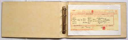 Leather Certificate Binder