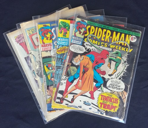 Comic Book and Magazine Archive Storage Pocket