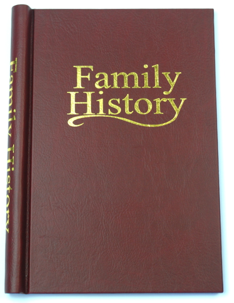 Family History Springback Binder - Soft Touch Finish