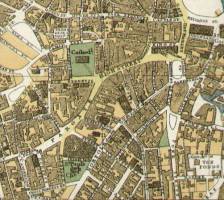 Bacons Large Scale Plan of Sheffield Circa 1925