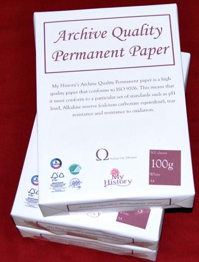 Archive Quality Paper Image