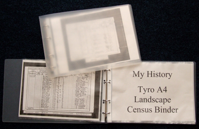 Click to view the My History website and the Census Pocket binders. Click to view the My History website and the Census Pocket binders.