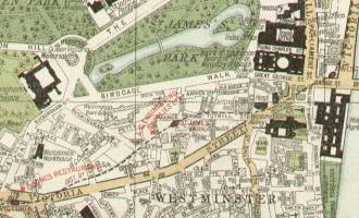 The Authentic Map Directory of London & Suburbs 1924