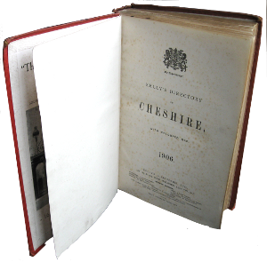 Kelly's 1906 Directory of Cheshire