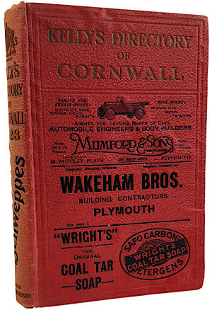 Kelly's Directory of Cornwall 1923
