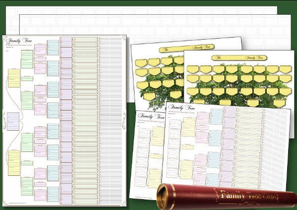 Blank Family Tree Charts