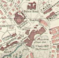 Bartholomew's Town Plan of Buxton ca 1930