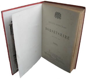 Kelly's Directory of Dorsetshire 1903