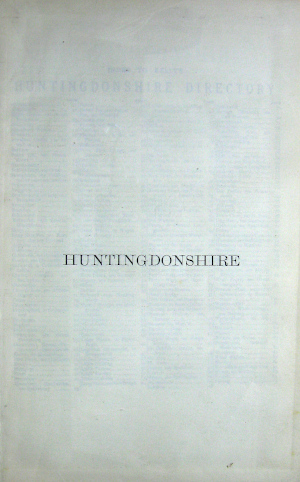 Kelly's Directory of Huntingdonshire 1924