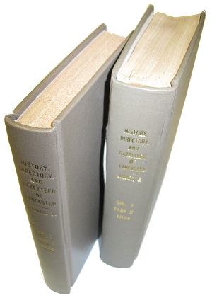Baine's 1824 Directory and Gazetteer of Lancashire Vol 1