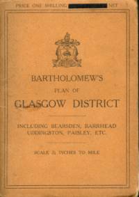 Bartholomew's Plan of Glasgow District, ca 1923