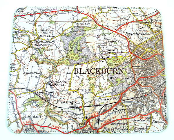 Personalised Mouse Mat - Old Map