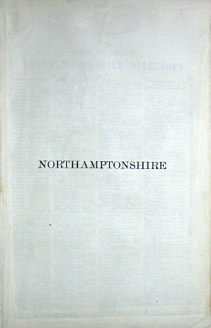 Kelly's Directory of Northamptonshire 1924