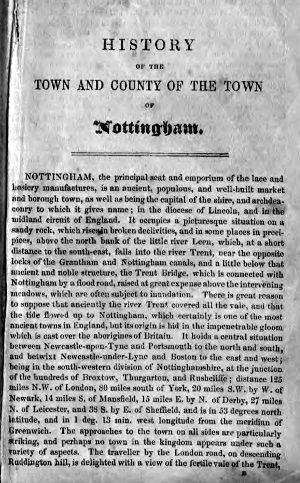 White's Directory of Nottinghamshire 1853
