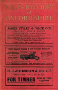 Kelly's Directory of Oxfordshire, 1931