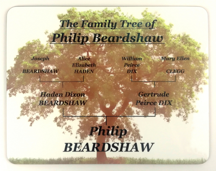 Family Tree With Oak Tree Placemat
