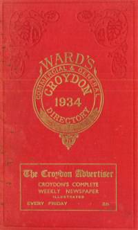 Ward's Commercial & General Croydon Directory, 1934