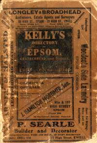 Kelly's Directory of Epsom, Leatherhead & District; 1940