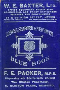 Lewes, Seaford & Newhaven Blue Book, 1934-36