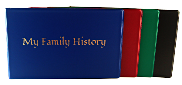 MY FAMILY HISTORY A4 Standard Certificate Binder 