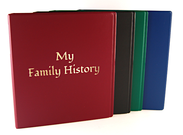 MY FAMILY HISTORY A4 Portrait Binder