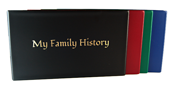 MY FAMILY HISTORY Standard Certificate Binder 