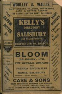 Kellys Directory of Salisbury & Neighbourhood, 1931-32