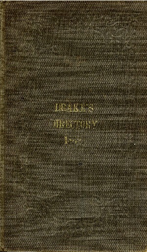 Drake's Directory of Rotherham 1862