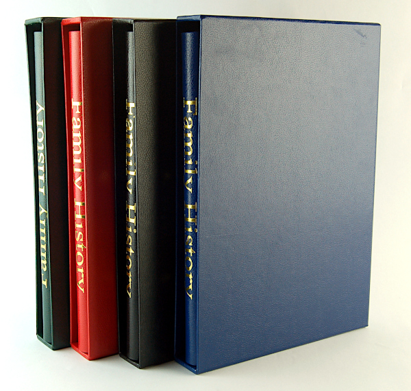 Family History Springback Binder & Slip-Case