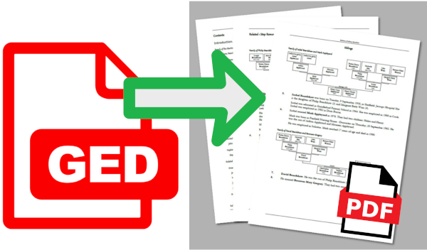Create a Book from your Gedcom file