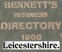 Bennett's Business Directory of Leicester 1908