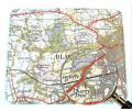 Personalised Mouse Mat - Old Map - view 3