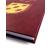 A4 Bordeaux Red Hardback Book - view 2