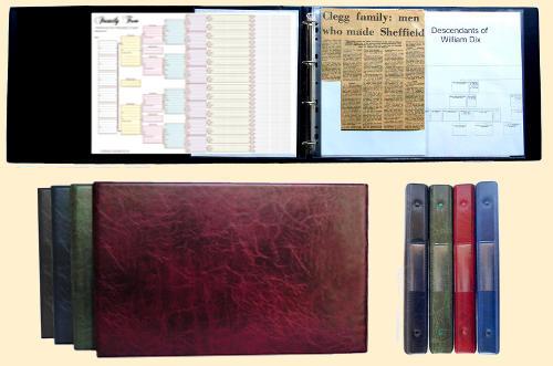 Click to view the My History website and view the full details of the binder