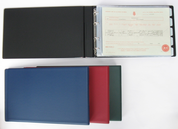 A4 Standard Landscape binder