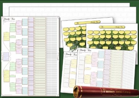 Charts pack and deluxe tube