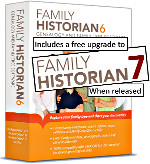 Click this image to find out more about the Family Historian software