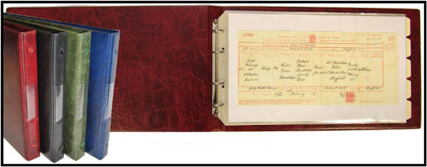 Deluxe Certificate Binder