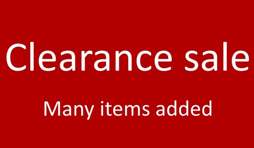 Clearance sale